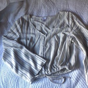 off the shoulder float blouse